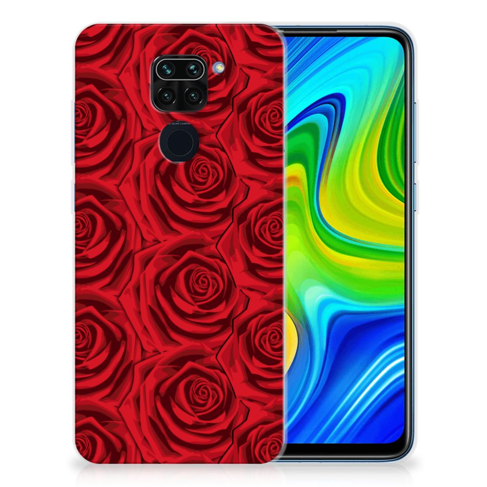 Xiaomi Redmi Note9 TPU Case Red Roses B2C Telecom