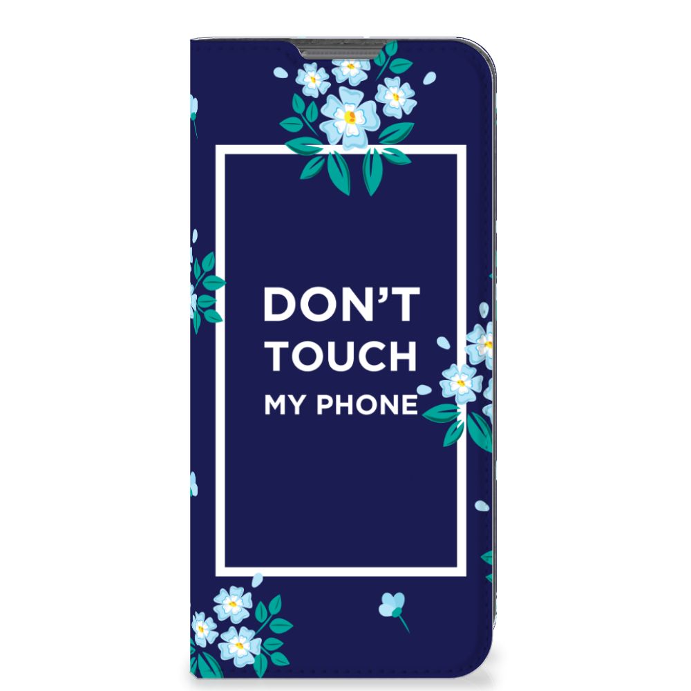 OPPO A77 5G | A57 5G Design Case Flowers Blue DTMP - B2C Telecom