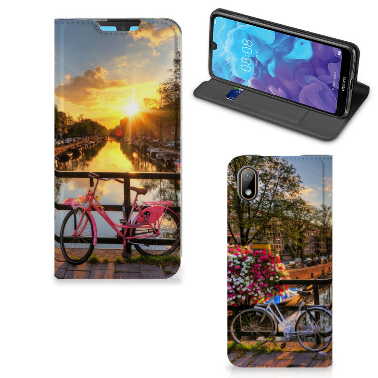 Huawei Y5 (2019) Book Cover Amsterdamse Grachten - B2C Telecom