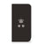 iPhone 15 Pro Magnet Case Gorilla met schattig aapjesontwerp đĻ op een zwarte achtergrond.