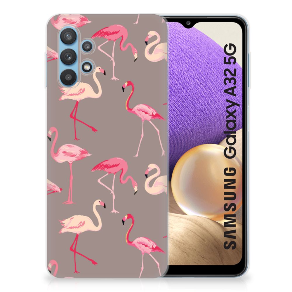 Samsung Galaxy A32 5G TPU Hoesje Flamingo B2C Telecom