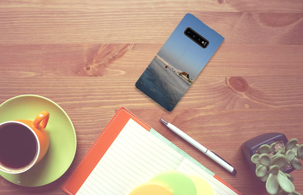 Samsung Galaxy S10 Plus Book Cover Schaatsers