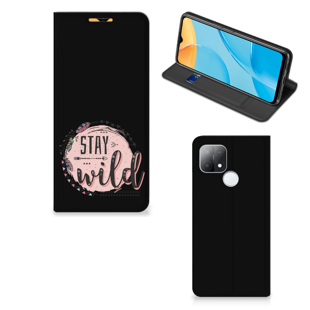 OPPO A15 Magnet Case Boho Stay Wild - B2C Telecom