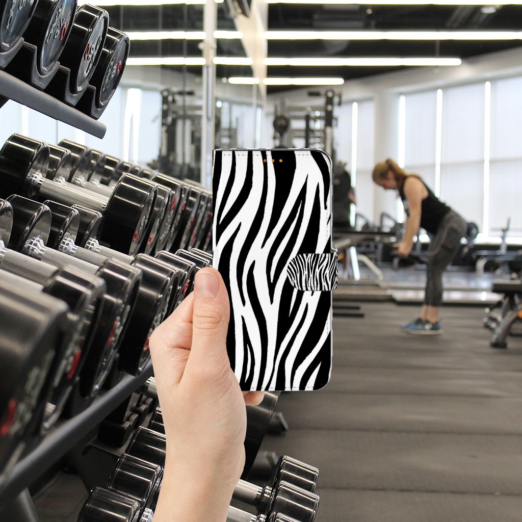 Poco F3 | Xiaomi Mi 11i Telefoonhoesje met Pasjes Zebra