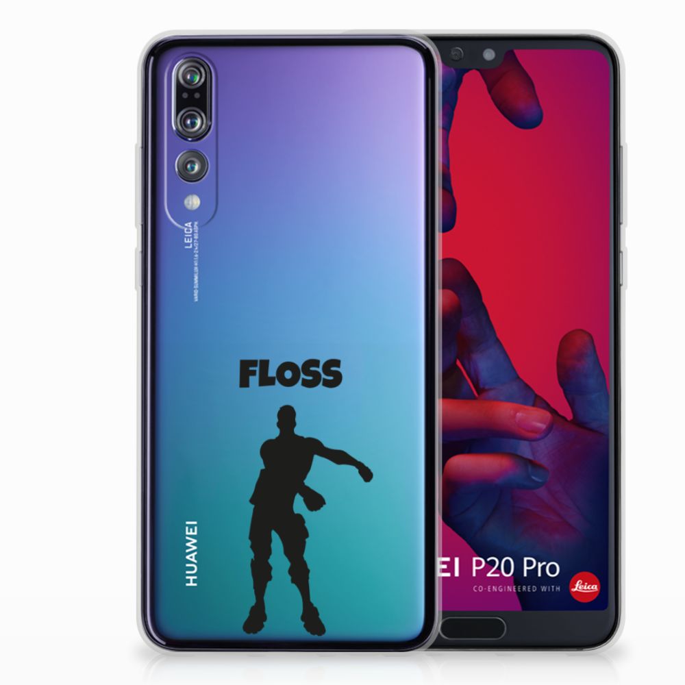 Huawei P20 Pro Telefoonhoesje met Naam Floss