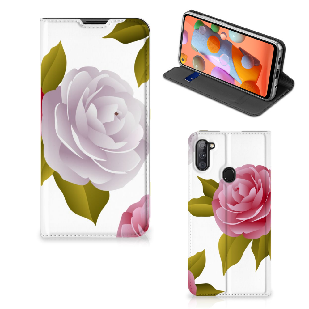 Samsung Galaxy M11 | A11 Smart Cover Roses - B2C Telecom