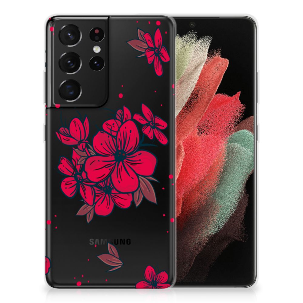 Samsung Galaxy S21 Ultra TPU Case Blossom Red B2C Telecom