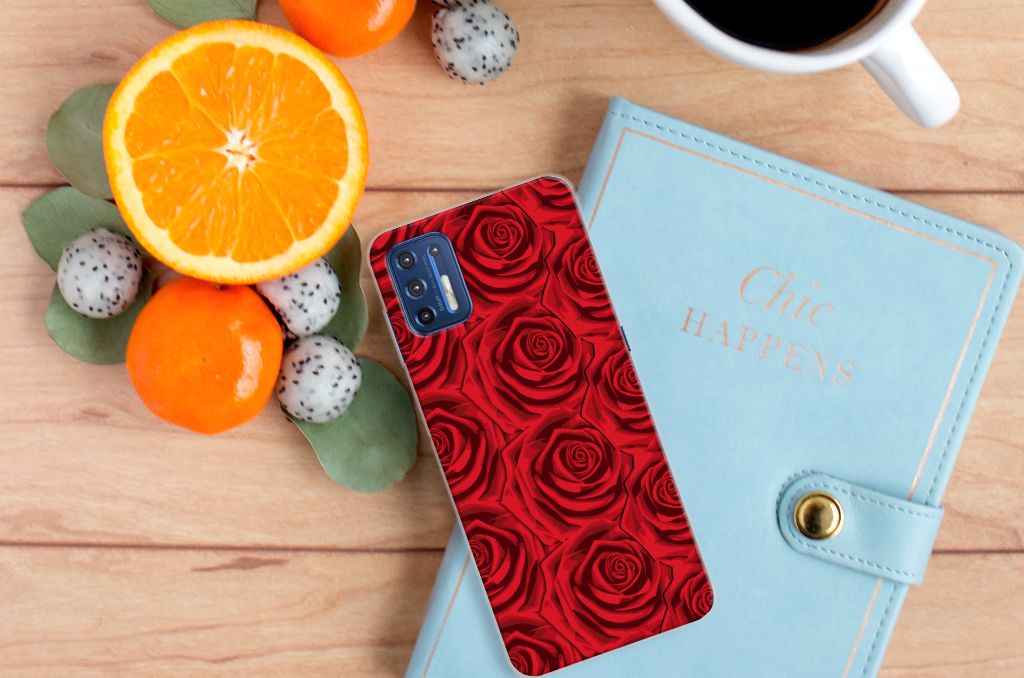 Motorola Moto G9 Plus TPU Case Red Roses B2C Telecom