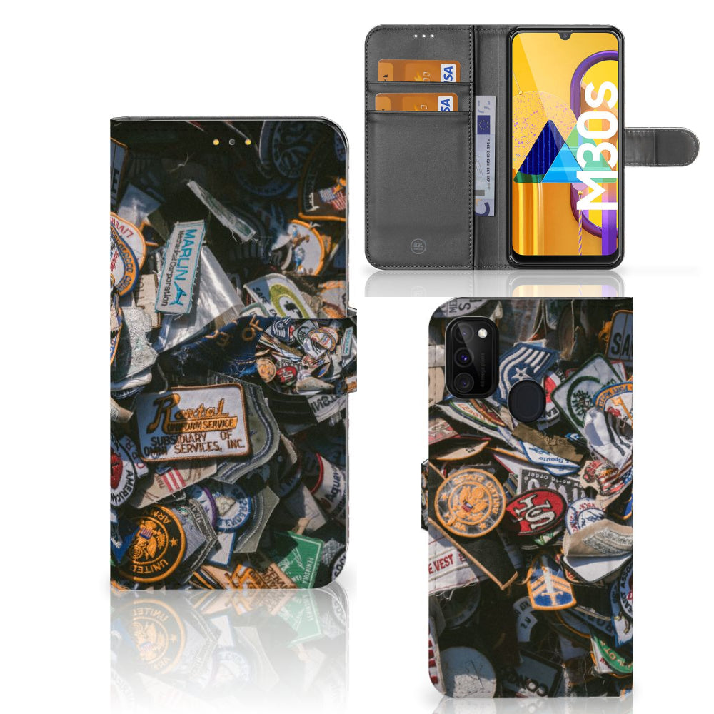 Samsung Galaxy M21 | M30s Telefoonhoesje met foto Badges