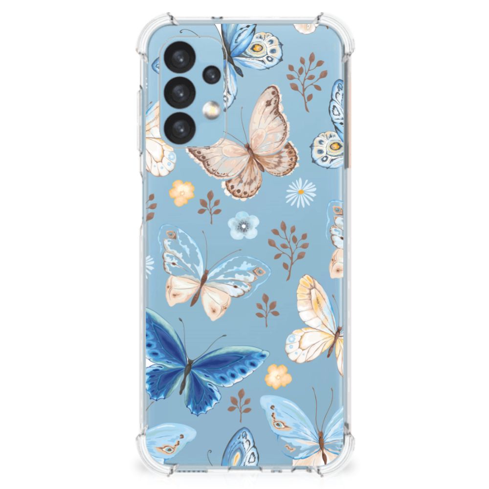 Case Anti-shock voor Samsung Galaxy A13 (4G) Vlinder
