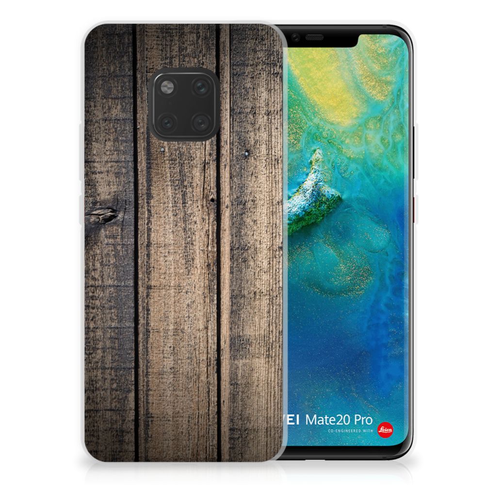 Huawei Mate 20 Pro Bumper Hoesje Steigerhout