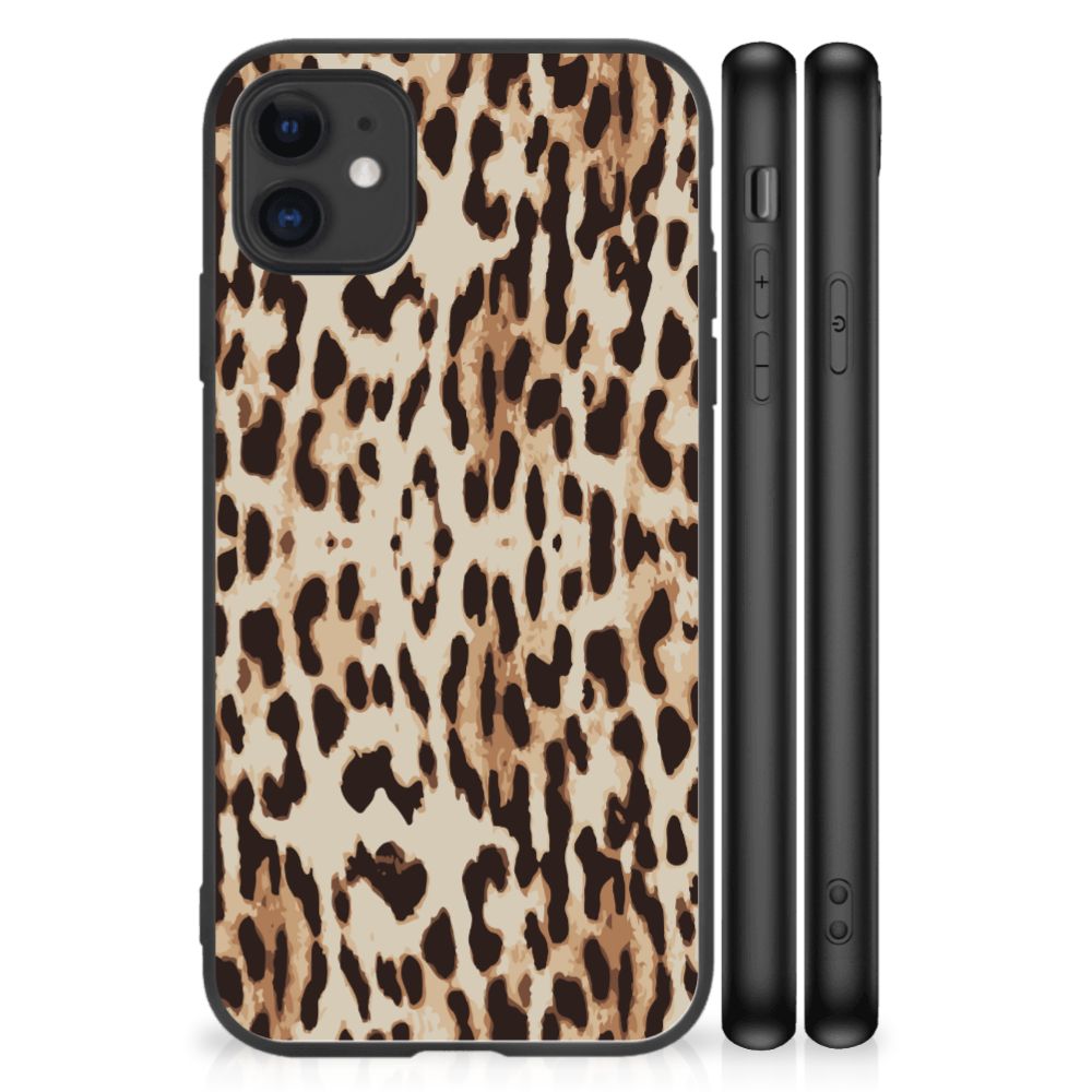 iPhone 11 Dierenprint Telefoonhoesje Leopard B2C Telecom