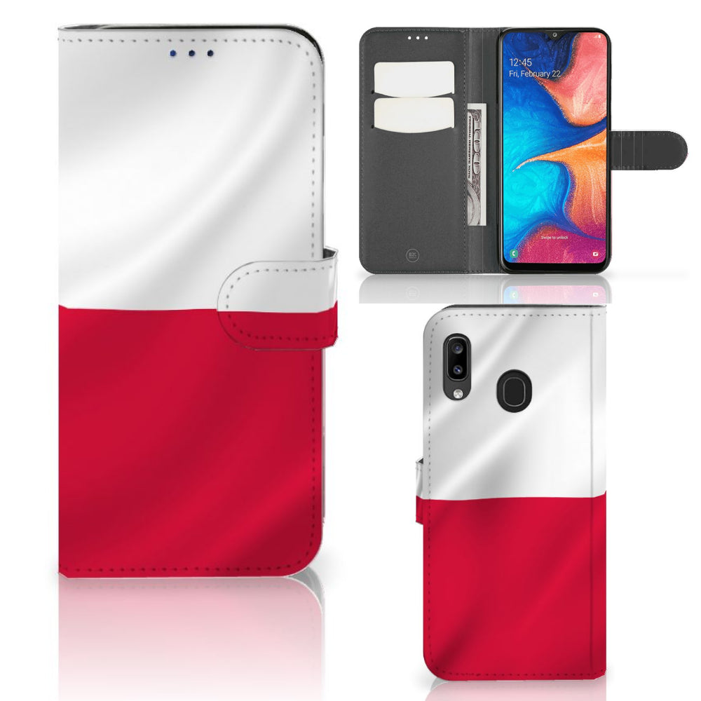 Samsung Galaxy A30 Bookstyle Case Polen