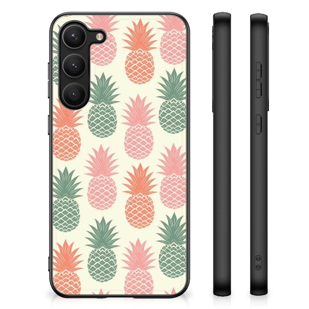 Samsung Galaxy S23 Plus Back Cover Hoesje Ananas