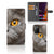 Telefoonhoesje met Pasjes Samsung Galaxy Note20 Ultra Britse Korthaar met indrukwekkend kattenontwerp.