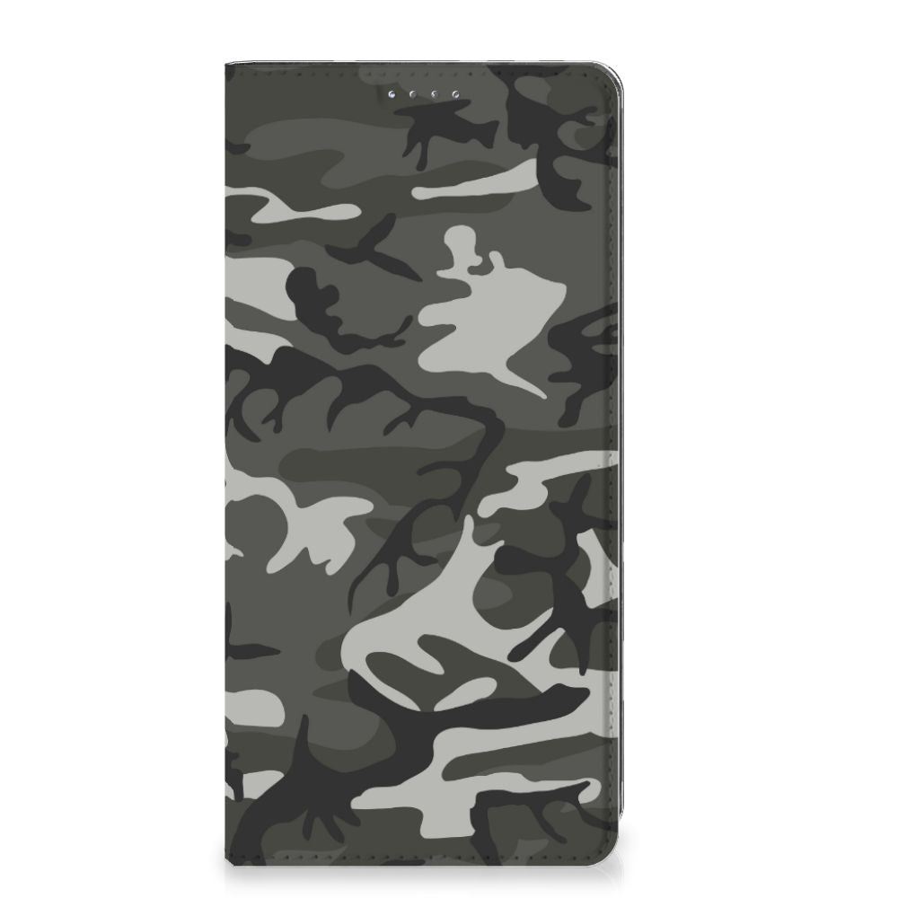 OPPO A57 | A57s | A77 4G Hoesje met Magneet Army Light - B2C Telecom
