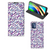 Motorola Moto G9 Plus Hoesje met Magneet Feathers Color - B2C Telecom