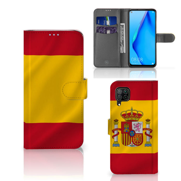 Huawei P40 Lite Bookstyle Case Spanje