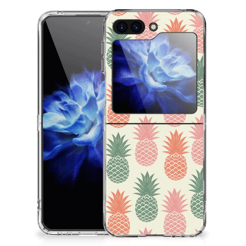 Samsung Galaxy Z Flip 5 Siliconen Case Ananas