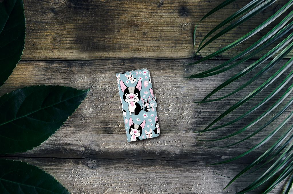 Xiaomi Redmi 10 Telefoonhoesje met Pasjes Hondjes