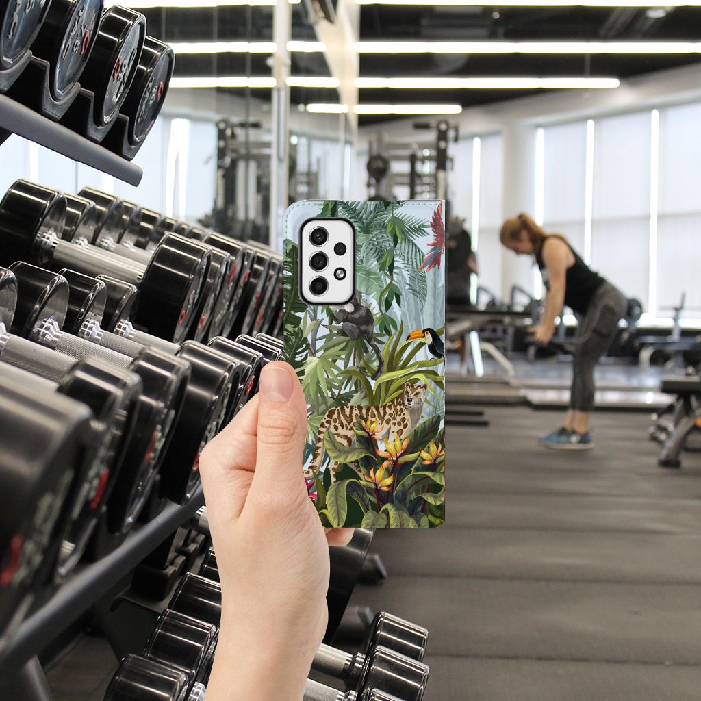 Hoesje maken voor Samsung Galaxy A73 Jungle - B2C Telecom