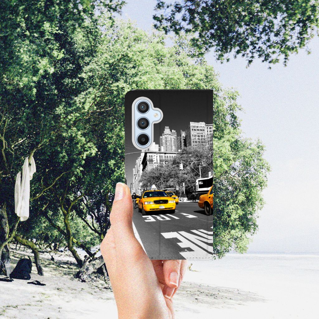 Samsung Galaxy A54 Book Cover New York Taxi - B2C Telecom