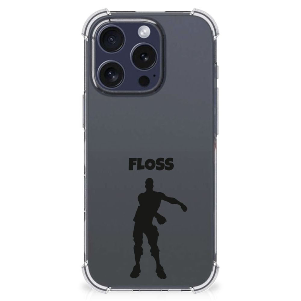 iPhone 16 Pro Stevig Bumper Hoesje Floss