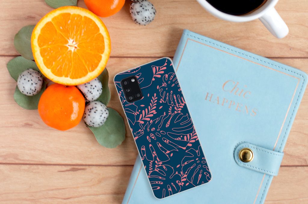 Samsung Galaxy A31 TPU Case Palm Leaves B2C Telecom