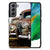 Samsung Galaxy S21FE Silicone Back Case Vintage Auto
