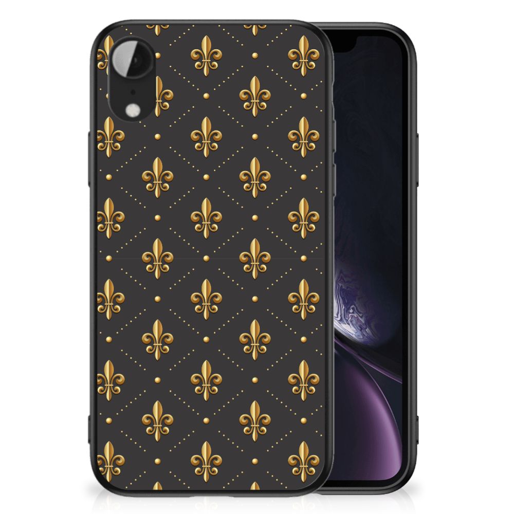 Apple iPhone XR Back Case Franse Lelie