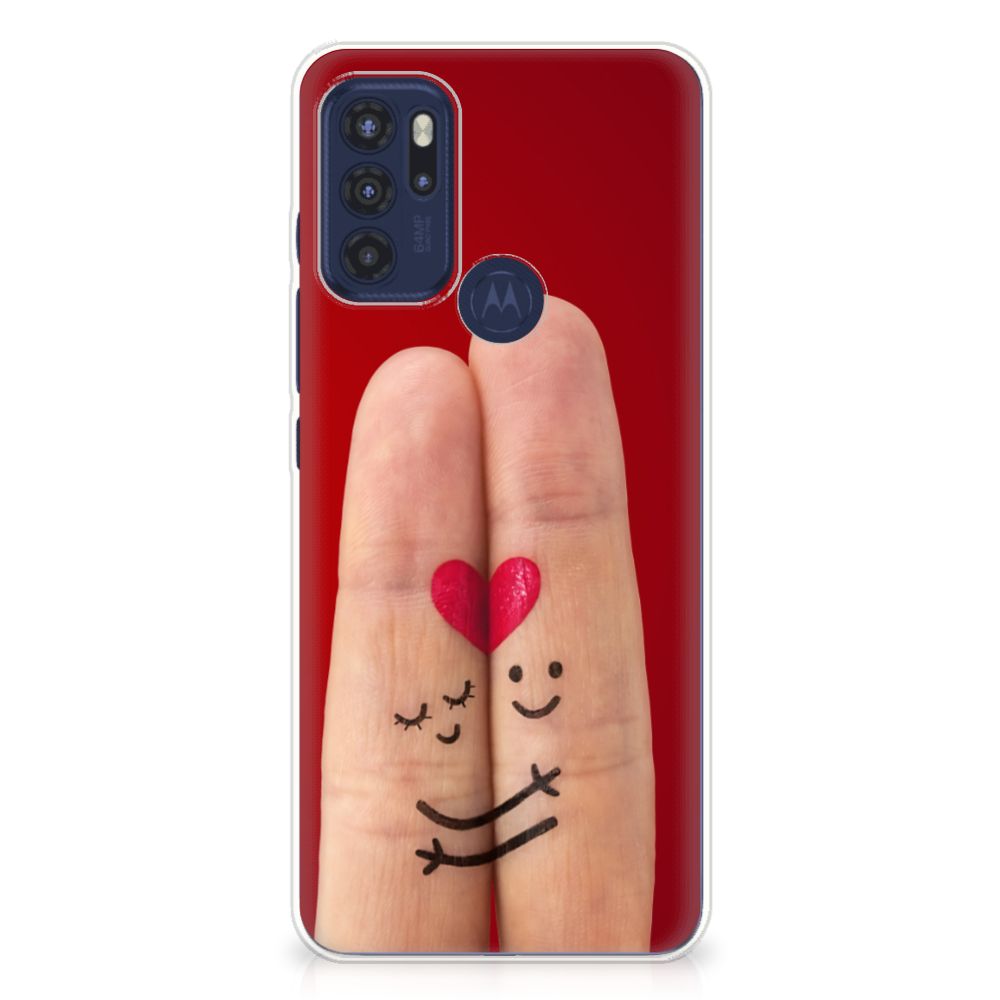 Motorola Moto G60s Silicone Back Cover Liefde - Origineel Romantisch Cadeau B2C Telecom
