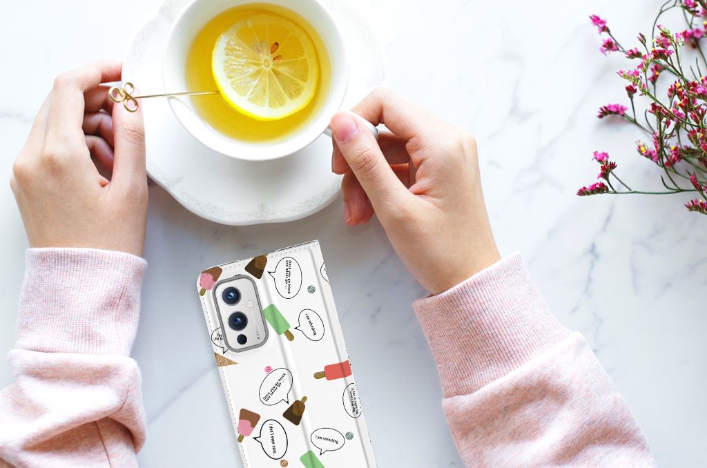 OnePlus 9 Flip Style Cover IJsjes - B2C Telecom