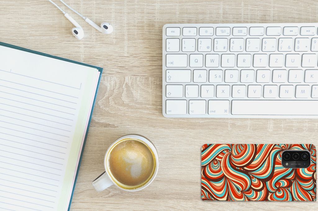 OPPO A54 5G | A74 5G | A93 5G Bookcase Retro - B2C Telecom