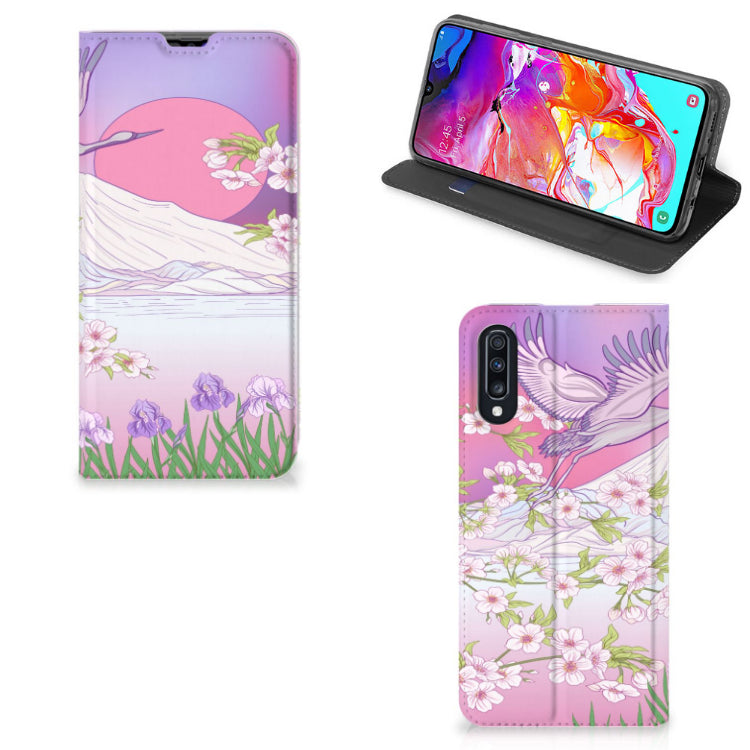 Samsung Galaxy A70 Hoesje maken Bird Flying