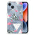 Apple iPhone 14 TPU Hoesje Flamingo Triangle