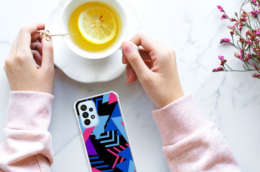 Samsung Galaxy A23 Shockproof Case Funky Triangle - B2C Telecom