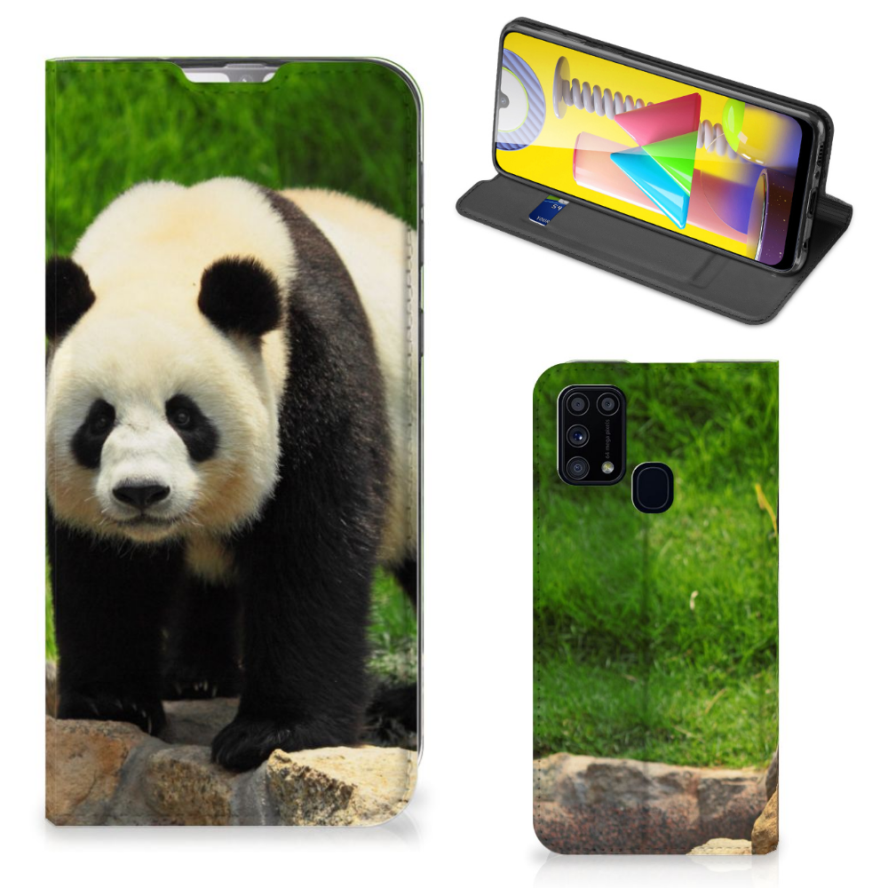 Samsung Galaxy M31 Hoesje maken Panda - B2C Telecom