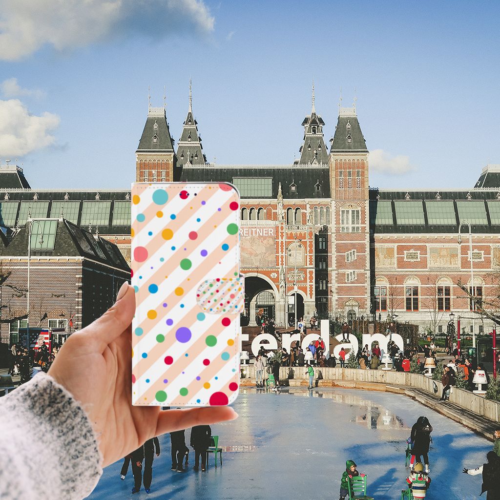 Samsung Galaxy A50 Telefoon Hoesje Dots