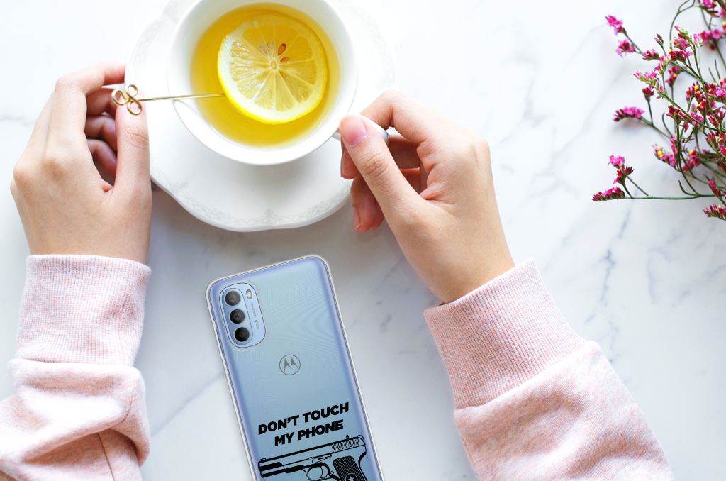 Motorola Moto G31 | G41 Silicone-hoesje Pistol DTMP B2C Telecom