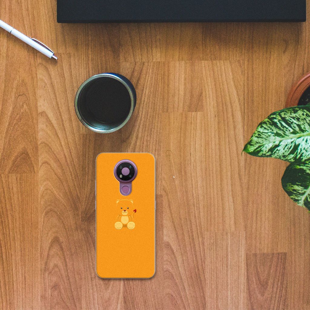 Nokia 3.4 Telefoonhoesje met Naam Baby Beer B2C Telecom