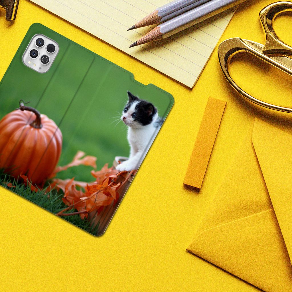 Motorola Moto G100 Hoesje maken Kitten - B2C Telecom