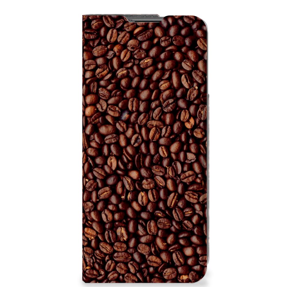 OnePlus Nord CE 2 5G Flip Style Cover Koffiebonen - B2C Telecom