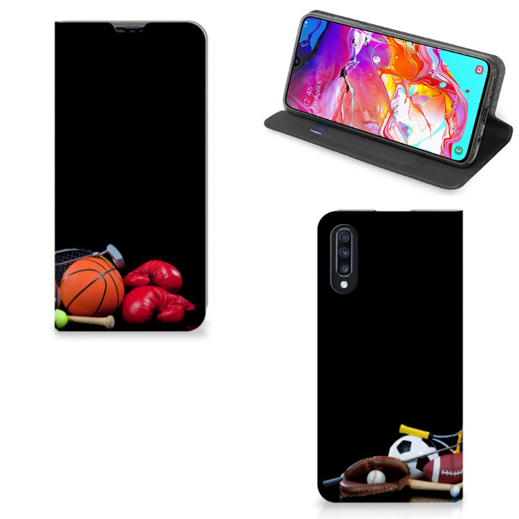 Samsung Galaxy A70 Hippe Standcase Sports