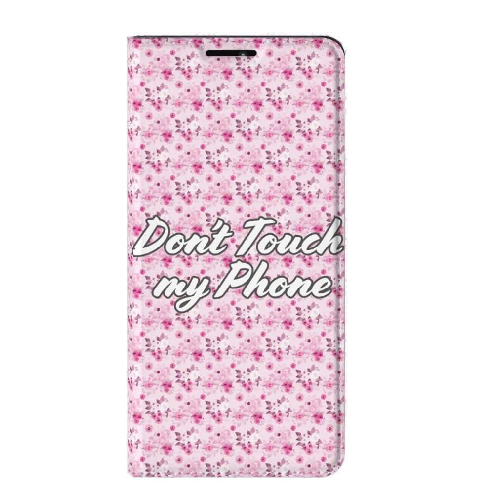 Motorola Edge 20 Pro Design Case Flowers Pink DTMP