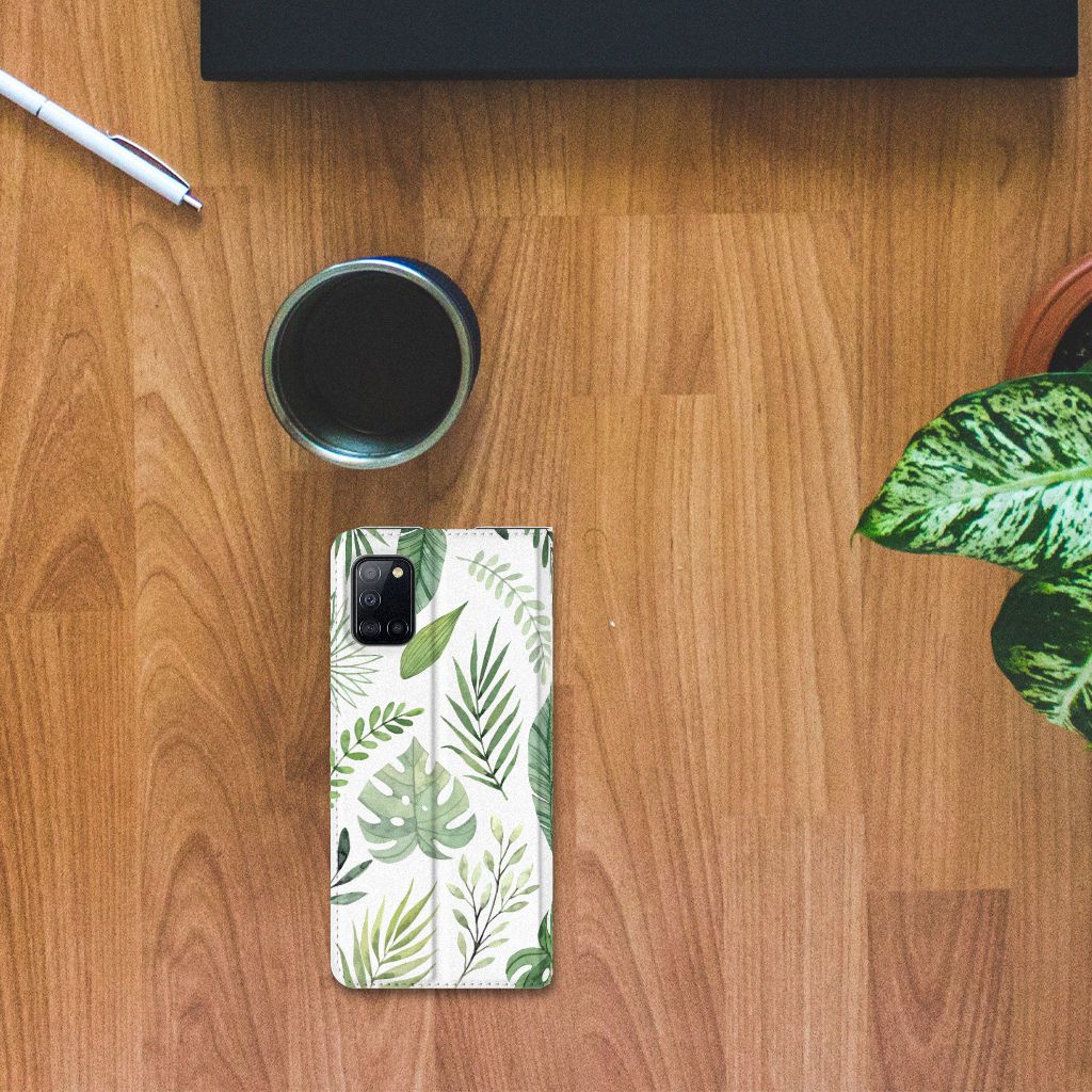 Samsung Galaxy A31 Smart Cover Leaves