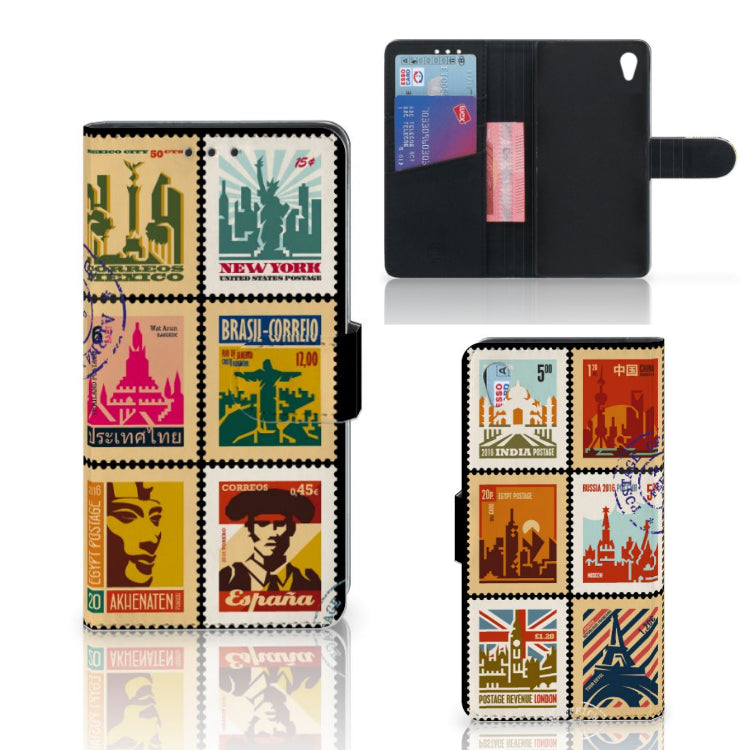 Sony Xperia Z3 Flip Cover Postzegels