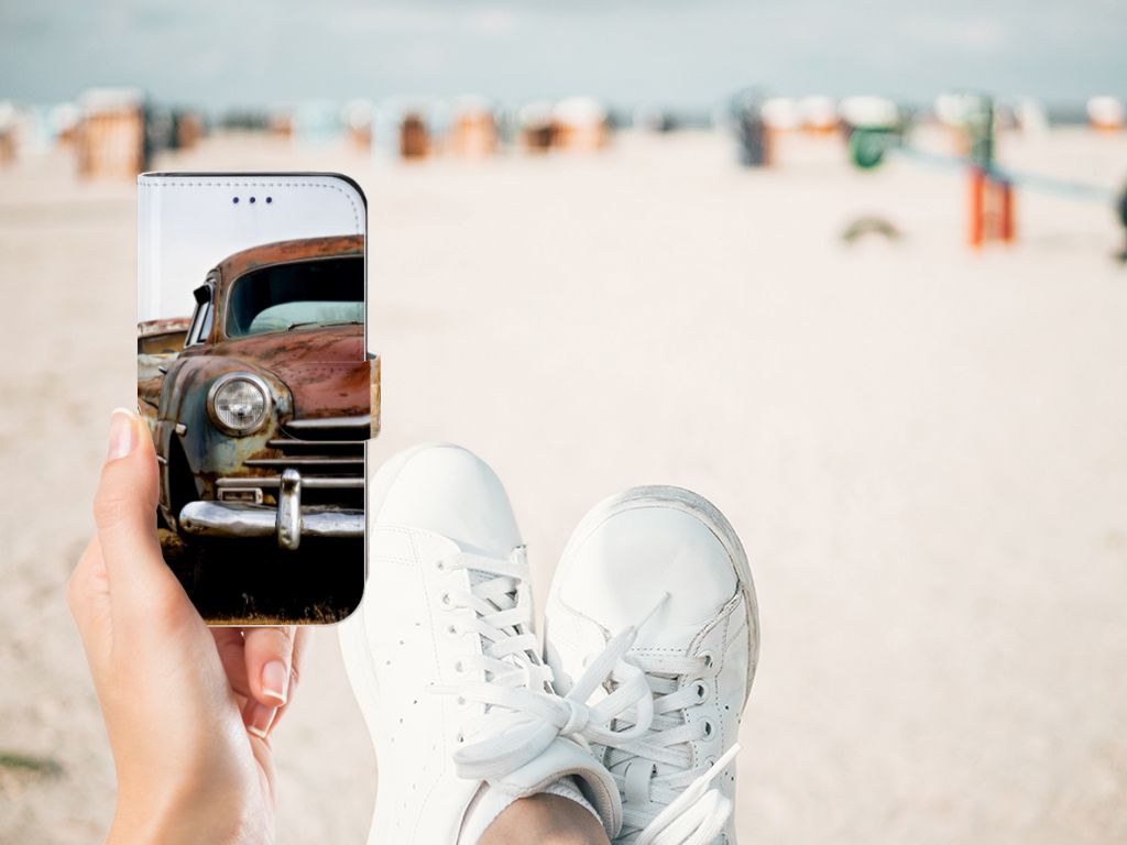 Samsung Galaxy S10e Telefoonhoesje met foto Vintage Auto
