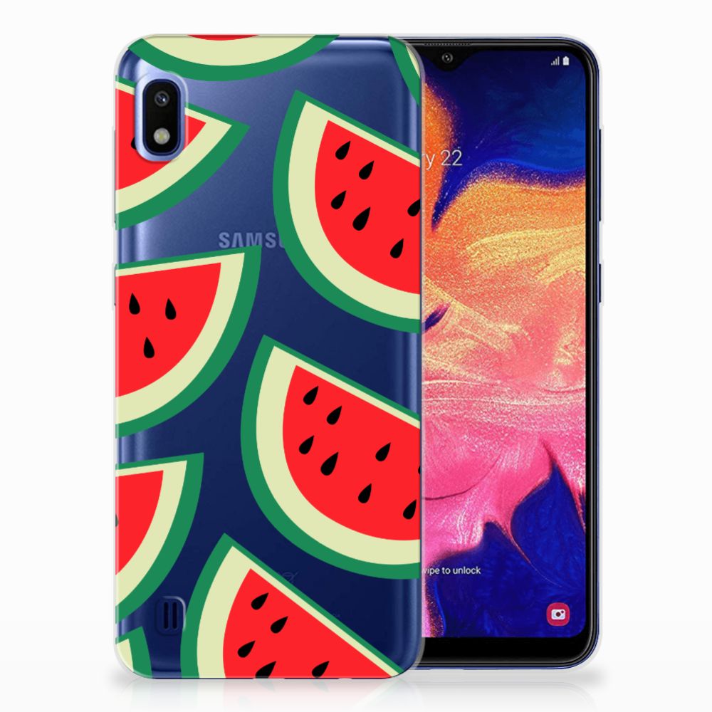 Samsung Galaxy A10 Siliconen Case Watermelons