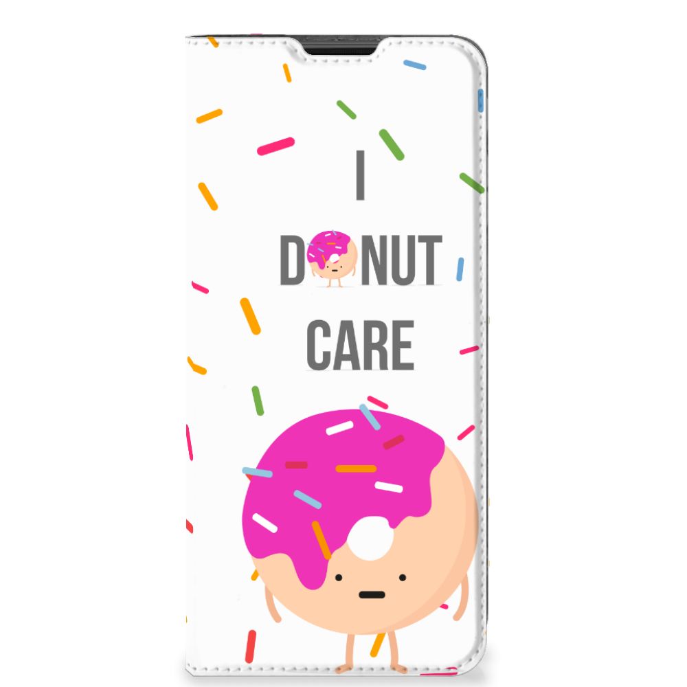Motorola Moto G51 5G Flip Style Cover Donut Roze - B2C Telecom