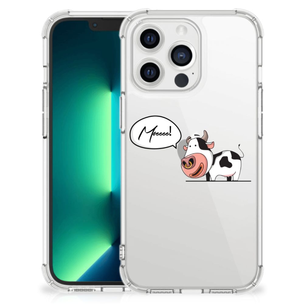 iPhone 13 Pro Max Stevig Bumper Hoesje Cow - B2C Telecom